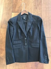 Victoria's Secret Black Blazer Body By Victoria womens blazer Size 8