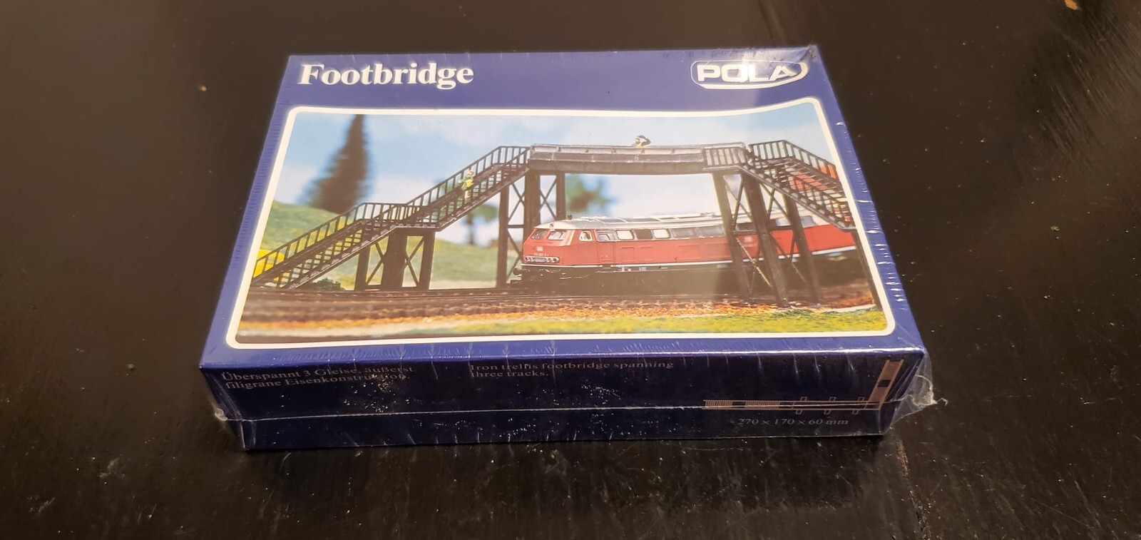 Vintage Pola N Scale Footbridge 268 Model Kit New Sealed eBay