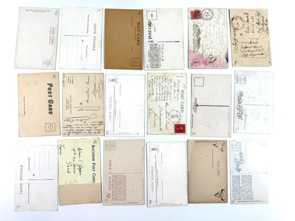 vtg Lot (x200) Native American Indian Postcard Collection WOW chief photos - Image 2 of 4