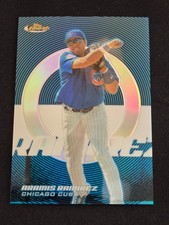 Sweet 2005 Finest Blue Refractor Insert #11 Aramis Ramirez 5/299! Cubs