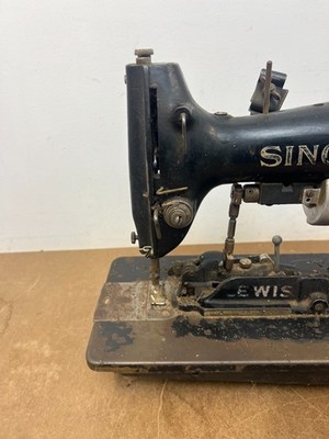 古いミシン Vintage Singer MODEL 95 sewing machine antique industrial head