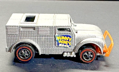 Hot Wheels Vintage Redline Heavy Weights 1970 FUNNY MONEY Armored Truck
