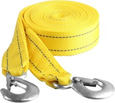 Tow Straps Heavy Duty With Hooks 2 X 16.4 Ft13227 Lbs Heavy Duty Atv Car