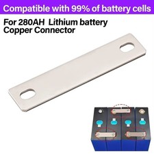 M6 Battery Busbar Flat Copper Busbar New Busbar Connector  Lifepo4 Cell Lithium