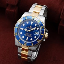 Rolex Submariner Date ‘Bluesy’ 116613LB, Bi-Metal 40mm Blue Dial