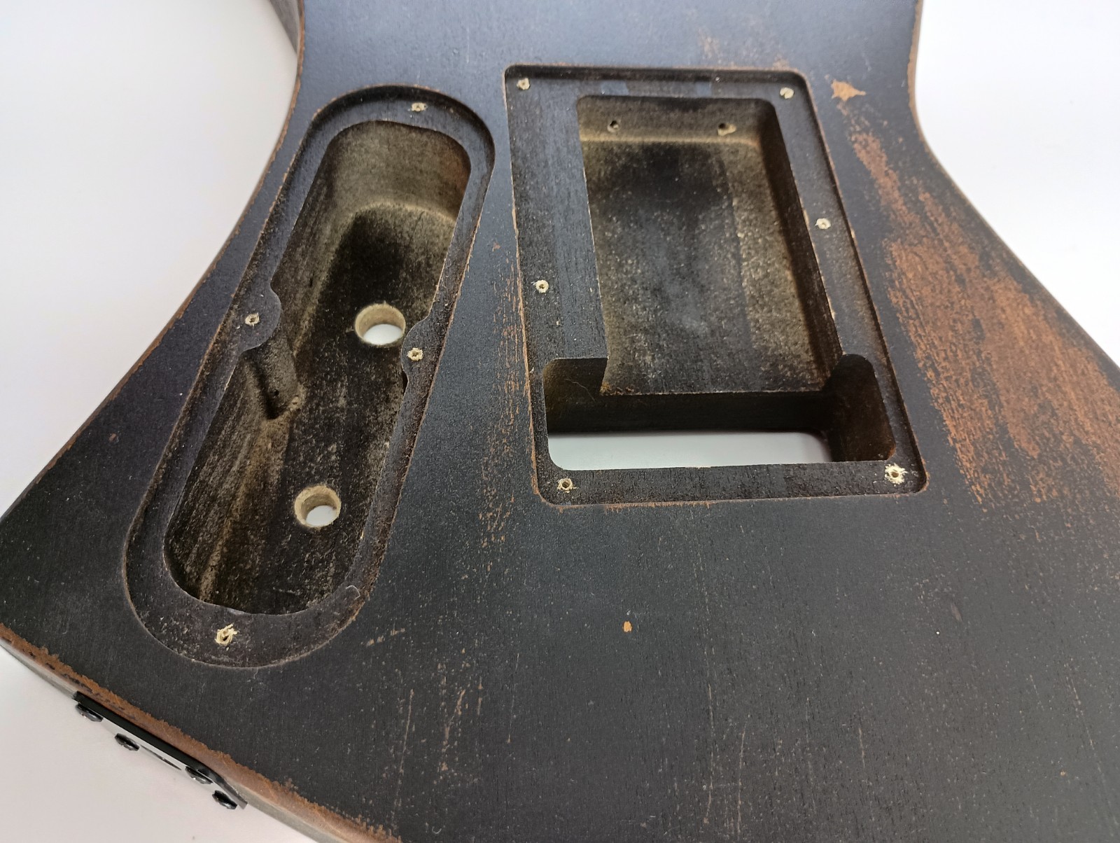 Kelly Style Guitar Body Poplar Relic Floyd Jackson