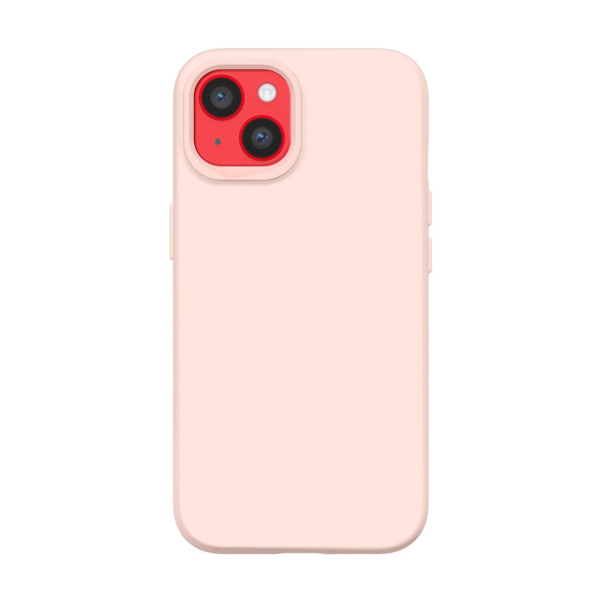 Coque iPhone 15 antichoc élégante Rose Champagne pour le quotidien