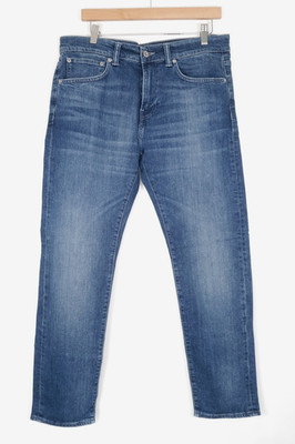 EDWIN Jeans ED-80 Mens Slim Tapered Stretch Blue W33 L29