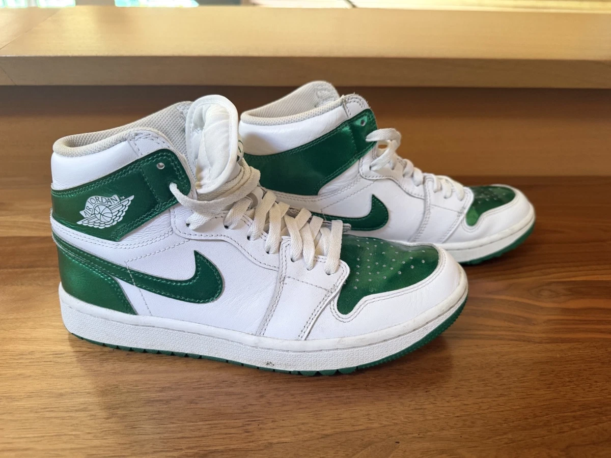 Las mejores ofertas en Jordan 1 Golf White Metallic | eBay