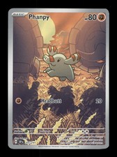 Phanpy Illustration Rare Holo SV08: Surging Sparks 205/191 NM on eBay