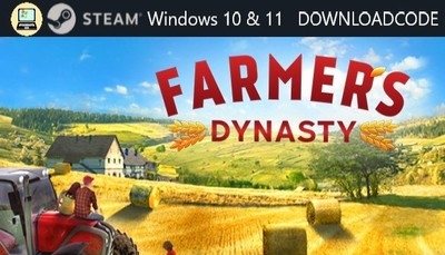 NEU PC Computer Spiel Farmers Dynasty für Windows 10 11 STEAM Download Code Key