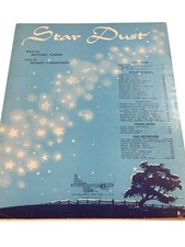 VTG 1929 Stardust Hoagy Carmichael Mitchell Parish Sheet Music Jazz