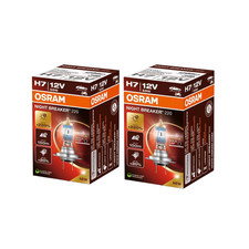 2x OSRAM H7 64210NB220 Night Breaker +220% 12V 55W Duo Set