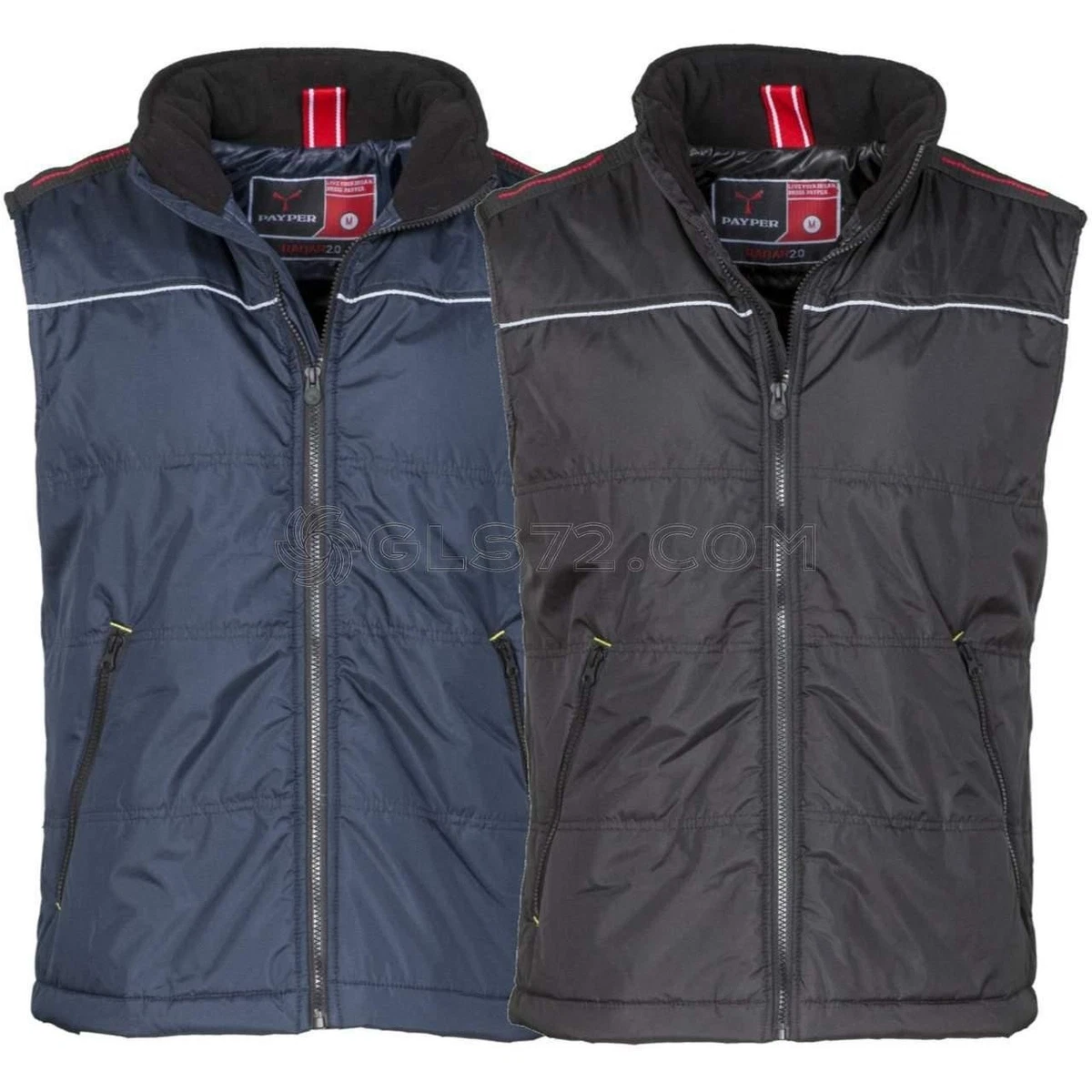 Payperwear Gilet De Travail Tucson XL Gris - Multipoches - Été - Confort Et Praticité