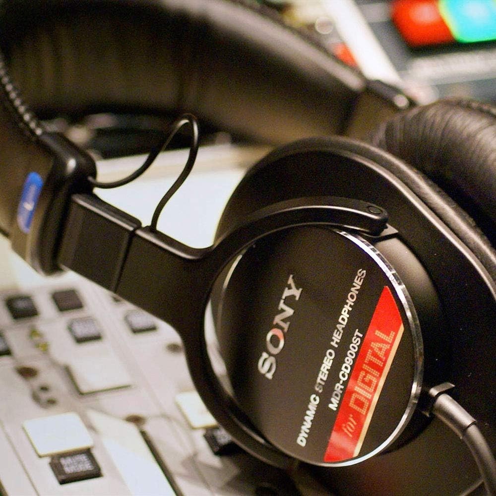Sony MDR-CD900ST Studio Monitor Stereo Headphones - Black