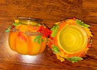 Lenox Autumn Pumpkin 2 Piece Votive Set — photo 4