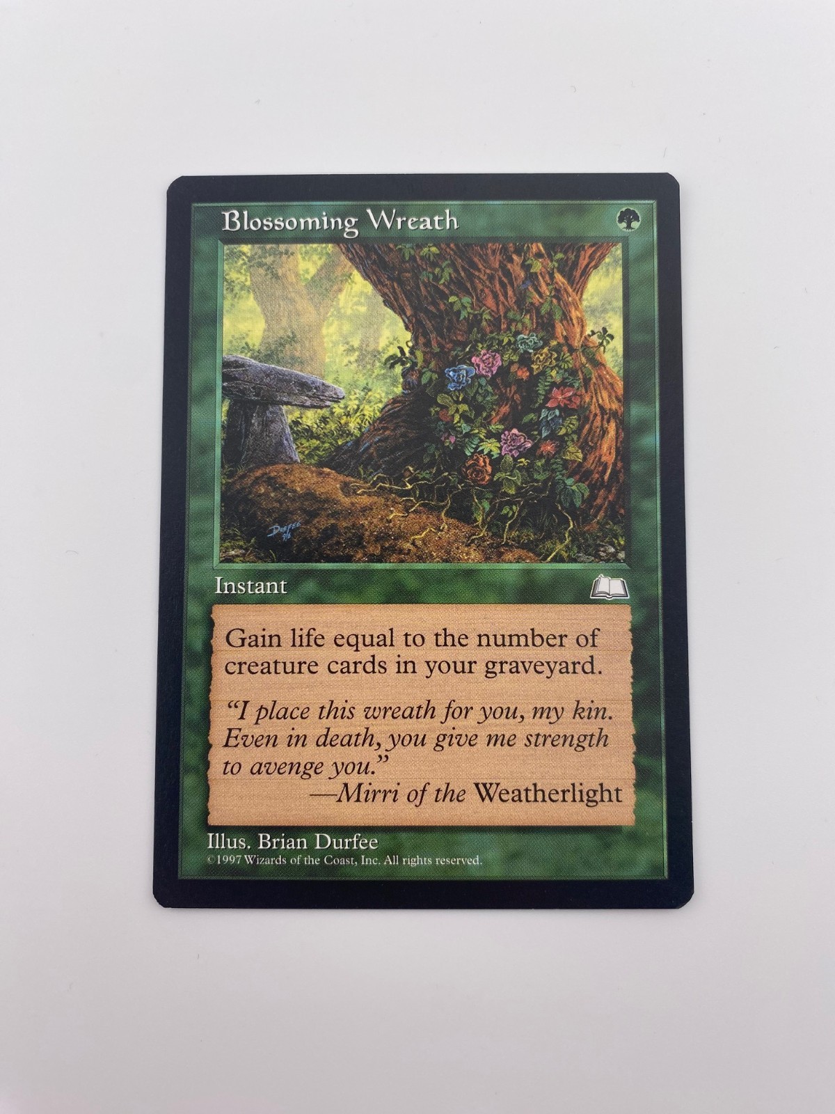 Blossoming Wreath - NM - Weatherlight - Magic the Gathering