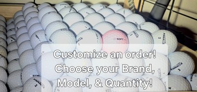 50 Mixed (5A) Assorted Brands/Models/Colors, AAAAA Used Golf Balls Free Shipping