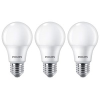 3 X Philips Led Leuchtmittel Birne A60 8W = 60W E27 Matt 806Lm Warmweiß 2700K