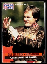 1991 Pro Set #126 Bill Belichick