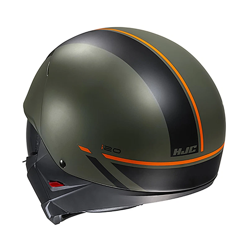 HJC I20 Batol Jet Convertible Green, photo 3 of 5