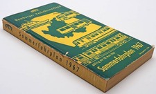 Letni rozkład jazdy HVV 1967 - Hamburger Verkehrsverbund |A