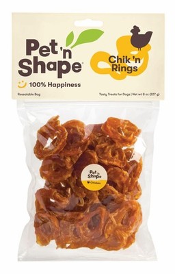 Chik 'n Rings Jerky Dog Treats - 8 Ounce