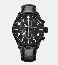 AEROWATCH Chrono Flieger A61989 NO09 Valjoux 7750 neu