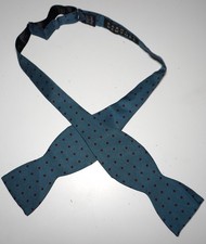 MEN'S POLKA-DOT ADJUSTABLE SILK BOW TIE