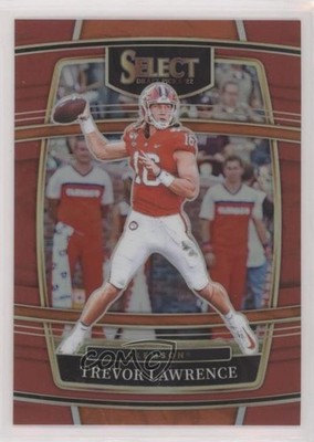 2022 Panini Select Draft Picks Concourse Red Prizm /149 Trevor Lawrence #39 i5f