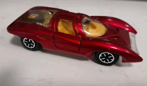 Vintage  DINKY TOYS Red Ferrari P5 Diecast 220- Meccano England EXC