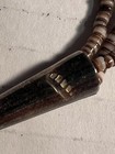 Vintage Fetish Necklace 3 Strand Heishi Multicolor Stones Southwestern Style — photo 9