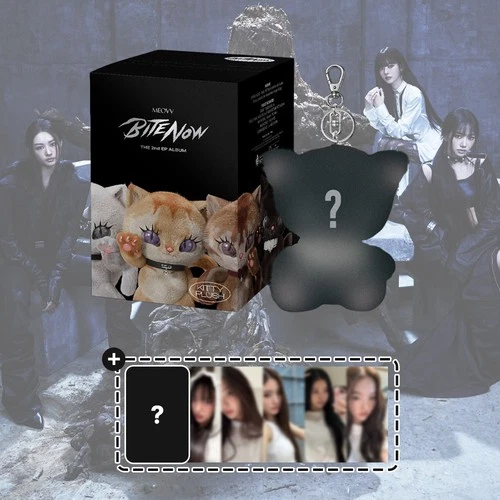 [GIFT] MEOVV THE 2nd EP Album [ BITE NOW ] KITTY PLUSH Ver