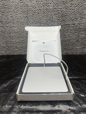 Apple USB Superdrive A1379 CD/DVD External Optical Disc Drive MD564ZM/A Working