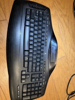 Logitech MX5500 Black Wireless Bluetooth Keyboard Device Only Tested Good