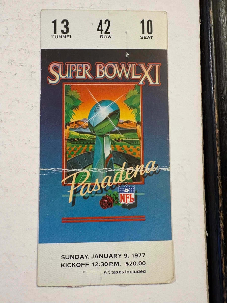 Football 1977 Original Vintage Sports Ticket Stubs for sale | eBay