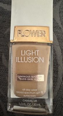 Flower Beauty Light Illusion Liquid Foundation 30ml Farbton Caramel M5 UVP 25£