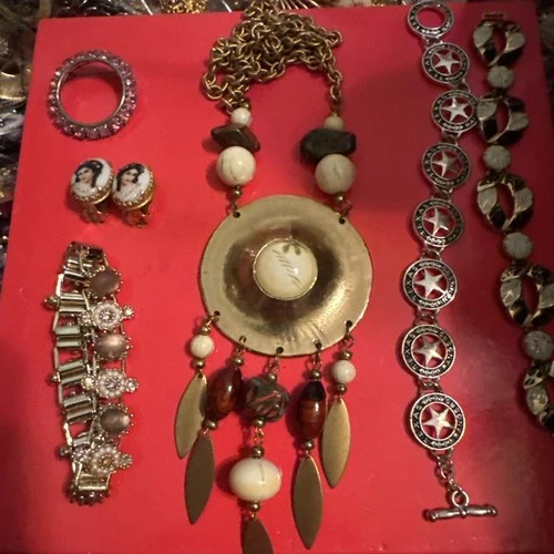 Vintage and Modern Costume Jewelry Lot 677