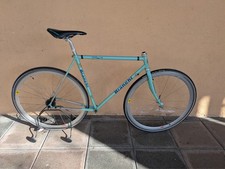 telaio bici da corsa acciaio bianchi