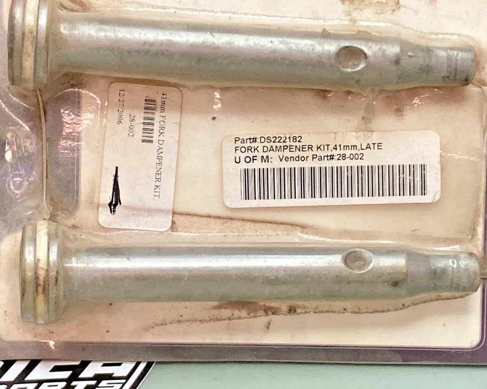 Nuevo Kit Amortiguador Horquilla Arlen Ness DS222182 41mm Genuino Foto 2 de 3