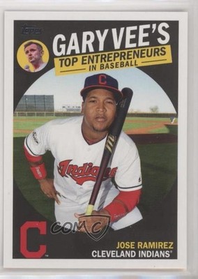 2019 Topps Gary Vee's Top Entrepreneurs Jose Ramirez #GV-5 0c4