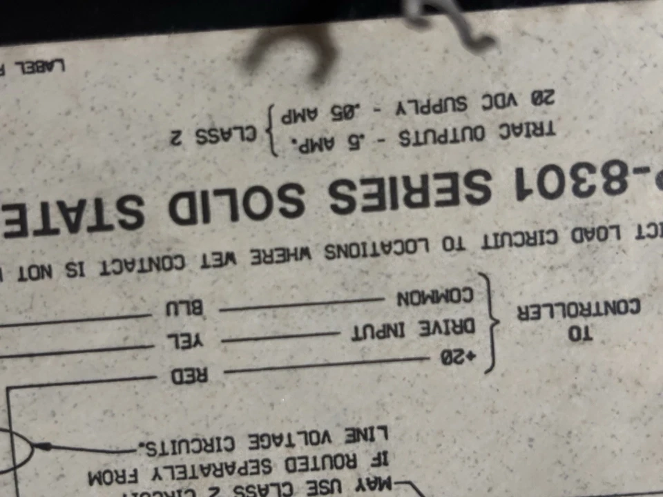 Unidad de estado sólido serie BARBER-COLEMAN CP-8301 CP-8301-120-1 / 120V Foto 4 de 4