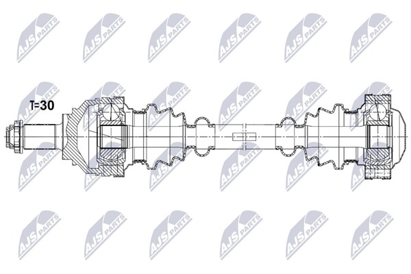 Antriebswelle NTY NPW-BM-210 FüR BMW X5 E53-image
