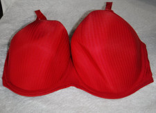 Freya Underwire Bra Red Striped Size 38G