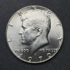 1970-D Kennedy Silver Half Dollar 50c - Key Date - Blast White