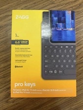 ZAGG Pro Keys Detachable Case And Wireless Keyboard For Apple iPad Air 11"
