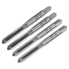 M5 x 0.5 Alloy Tool Steel Taper/Bottom Thread Taps Metric Hand Tap Set 2 Pair