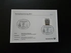 architecture timber framing FDC card Germany 2011