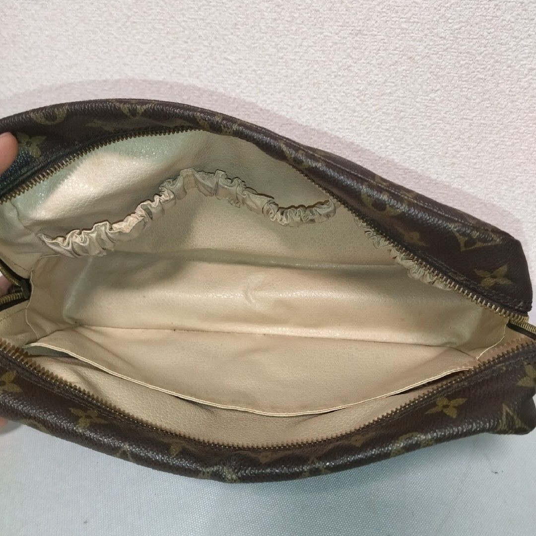 Louis Vuitton Monogram Trousse Toilette 28 Clutch Hand Bag M47522 from Japan thumbnail 8