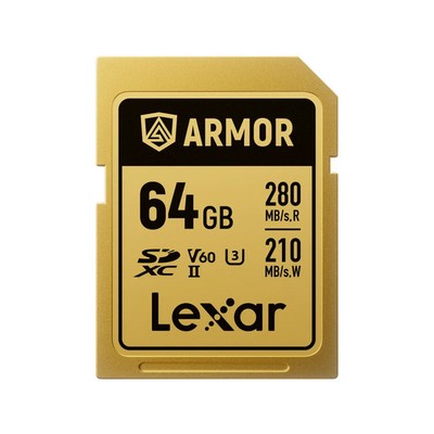 Lexar  ARMOR GOLD SDXC  UHS-II-Karte   64 GB